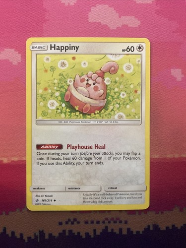 Pokemon card happiny unbroken - pokemon,