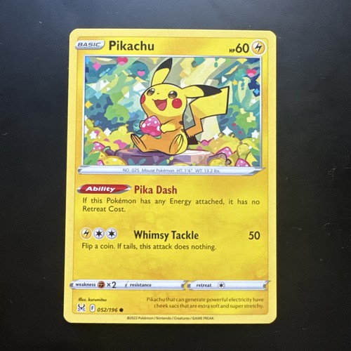 Pikachu 052 196 - pikachu, origin