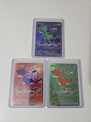 Mew rgb pokemon cards - mew,