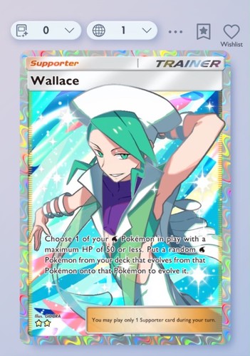Pokemon tcg pocket wallace - pocket,