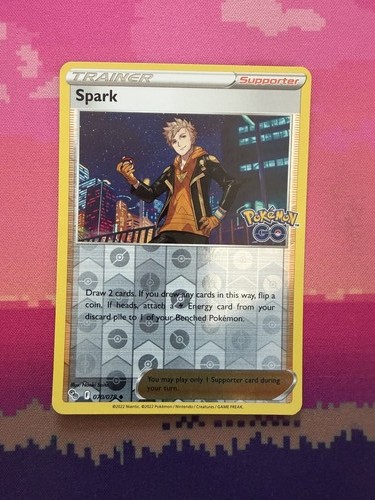 Pokemon card spark - pokemon, go
