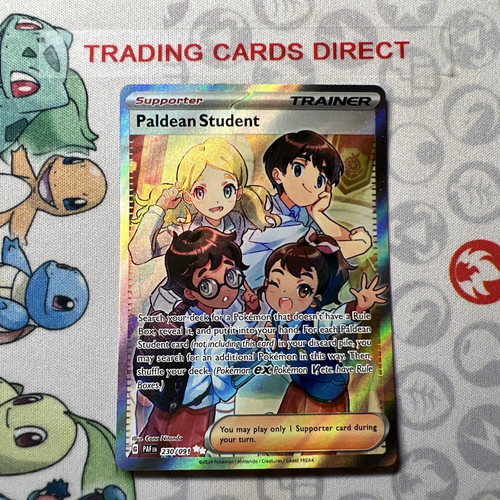 Paldean student 230 - student, holo