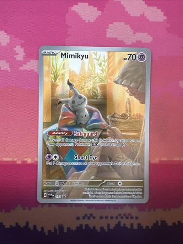 Pokemon card mimikyu 075 - mimikyu, black