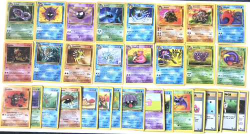 Pokemon cards fossil set 1999 - pokemon,