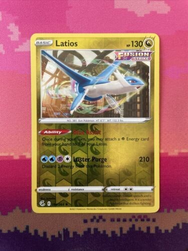 Pokemon card latios fusion - card,