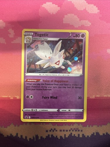 Pokemon card togetic swsh276 - card,