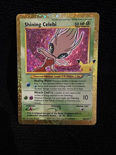 Shining celebi 106 105 - 106/105, 30th