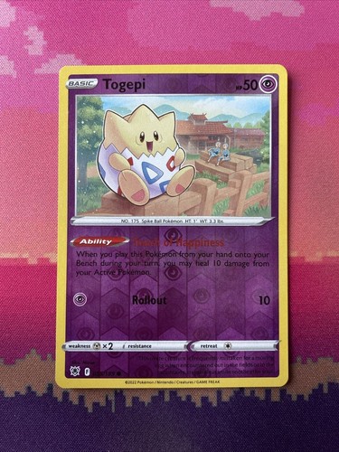 Pokemon card togepi astral - card,