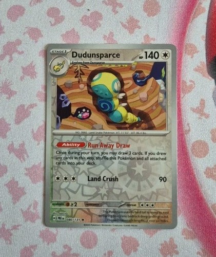 Pokemon tcg dudunsparce - pokemon,