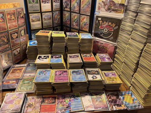 Genuine pokemon cards joblot - genuine,