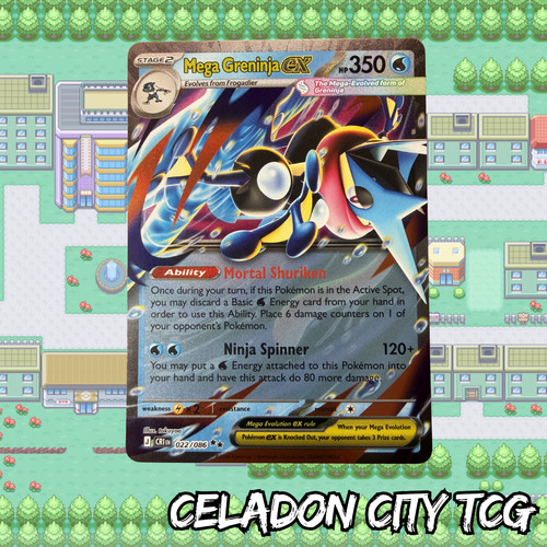Mega greninja 022 086 - ex, 022/086