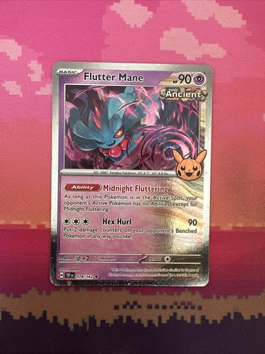 Pokemon card flutter mane - card,
