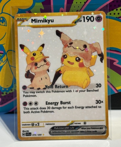 Mimikyu pokemon card display - mimikyu,
