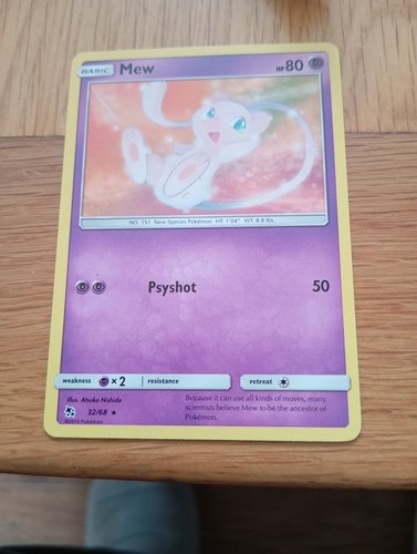 Mew common pokemon - 32/68, common: