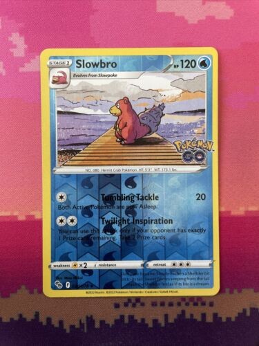 Pokemon card slowbro - card,