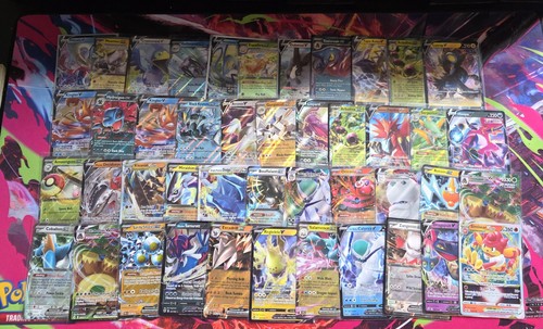 100x pokemon cards bundle - pokemon, 10x