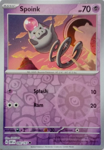 090 197 spoink reverse - 090/197,