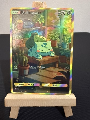 Bulbasaur pokemon card - bulbasaur,