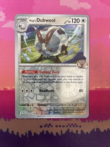 Pokemon card hop - card, dubwool