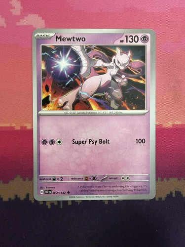 Pokemon card mewtwo - card, stellar