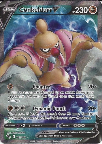 073 078 conkeldurr rare - conkeldurr, v
