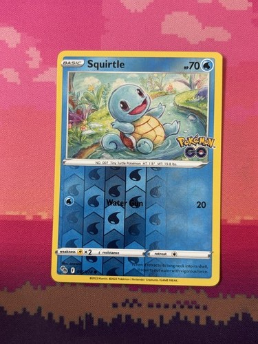 Pokemon card squirtle - card,