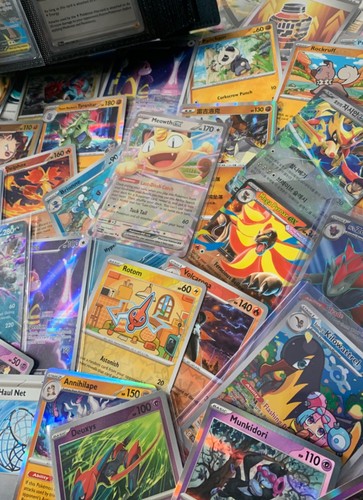 100 pokemon cards - cards, bundle