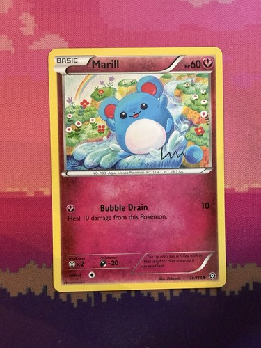 Pokemon card marill steam - marill,