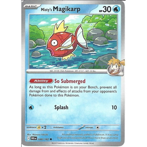 048 182 misty magikarp - 048/182, misty's
