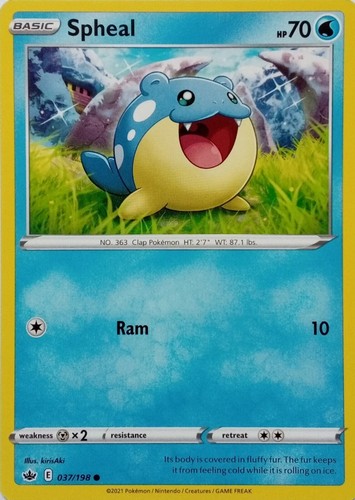 037 198 spheal common - common, |
