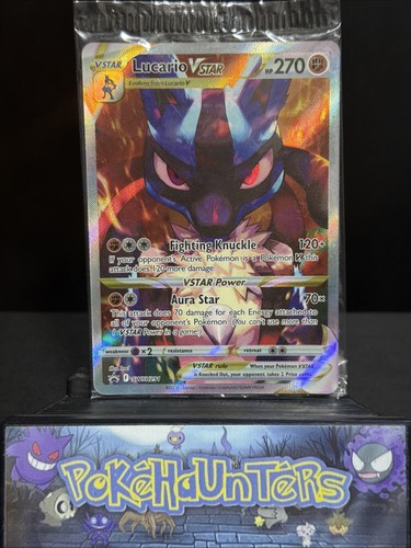 Pokemon card lucario vstar - card,