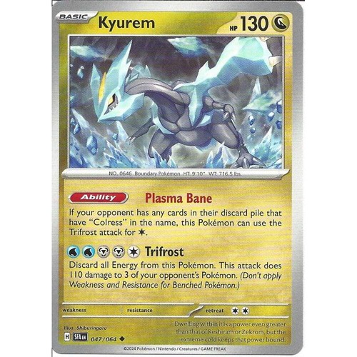 047 064 kyurem uncommon - uncommon, card