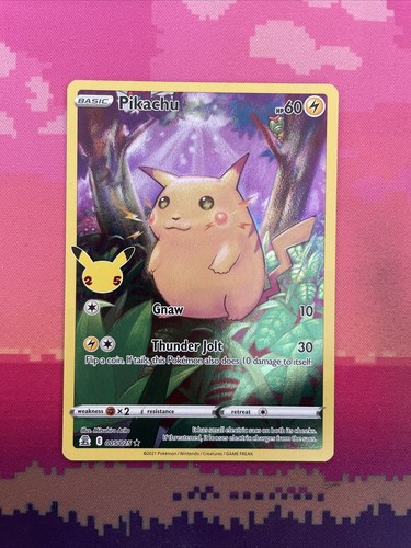 Pokemon card pikachu - pokemon,