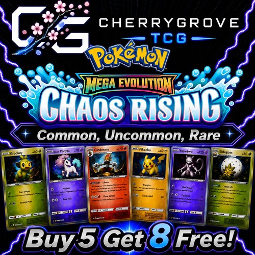 Pokemon tcg chaos rising - pokemon,