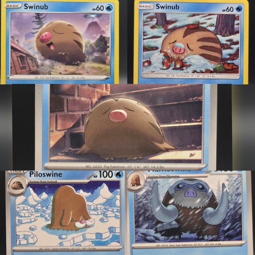 Pokemon tcg swinub - tcg,