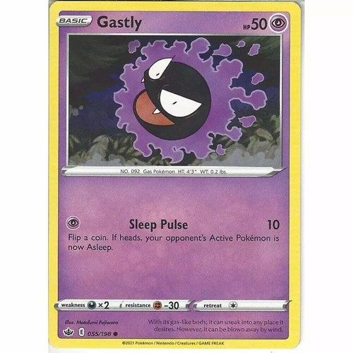 055 198 gastly - gastly, |