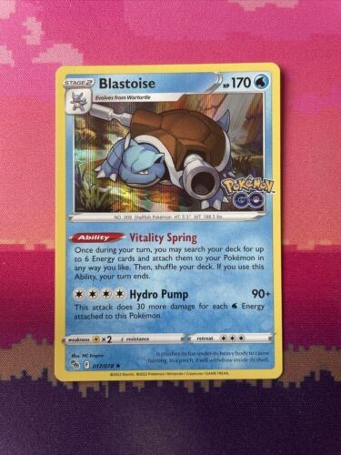 Pokemon card blastoise - card,