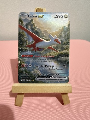 Latias flying pokemon card - pokemon,