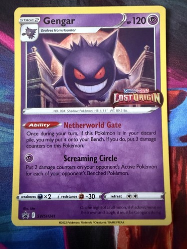 Gengar swsh241 lost origin - -,