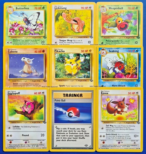 Jungle pokemon card - jungle, singles