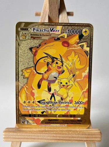 Pokemon solid metal gold - metal,