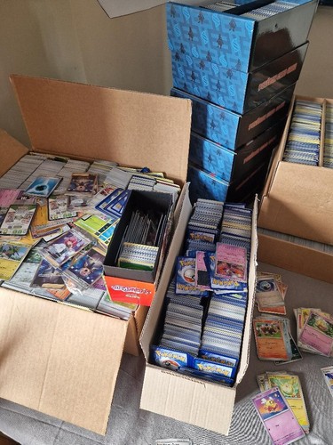 3800 pokemon cards joblot - pokemon,