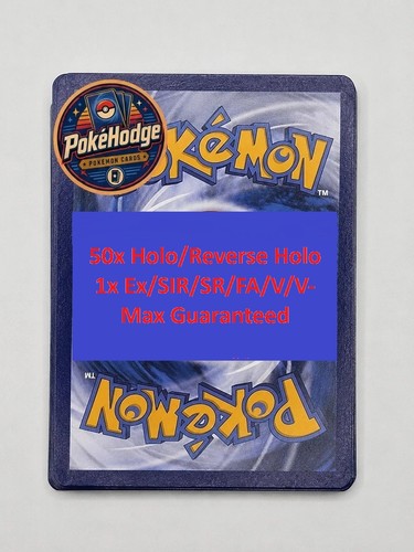 Pokemon card bundle 50x - -, all