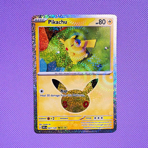Pikachu 027 128 pokémon - 027/128,