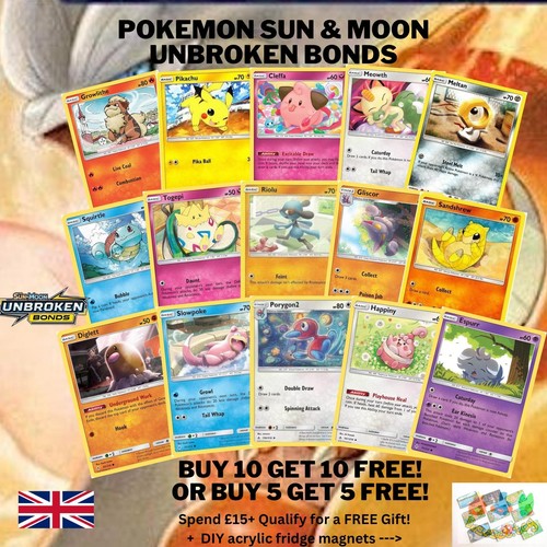 Pokemon unbroken bonds common - pokemon,
