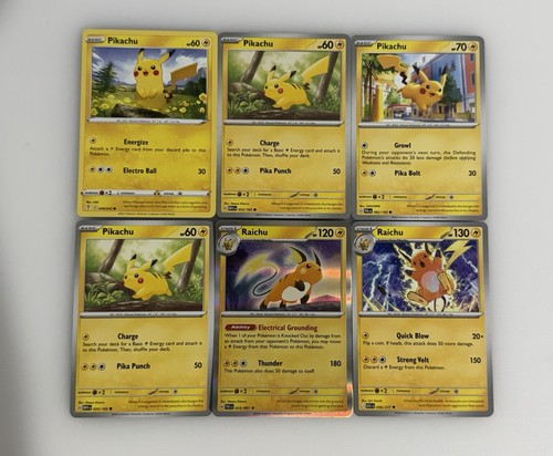 Pikachu pokemon cards - pikachu,