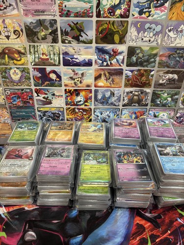 500 bulk pokemon - bulk, cards.