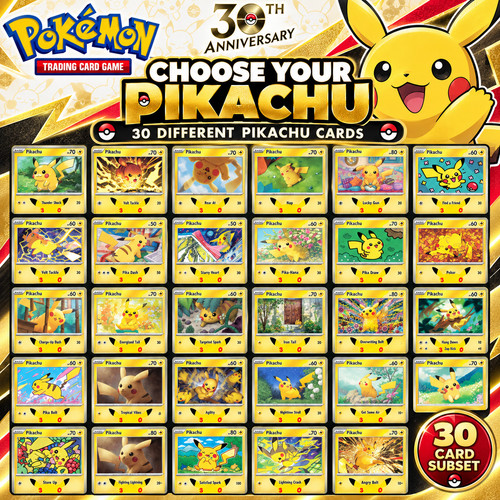 Pokémon 30th anniversary - pokémon,