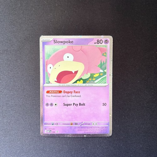 Pokemon tcg card slowpoke mep - tcg,