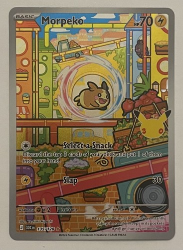 Morpeko 135 128 pokemon - 135/128, 30th